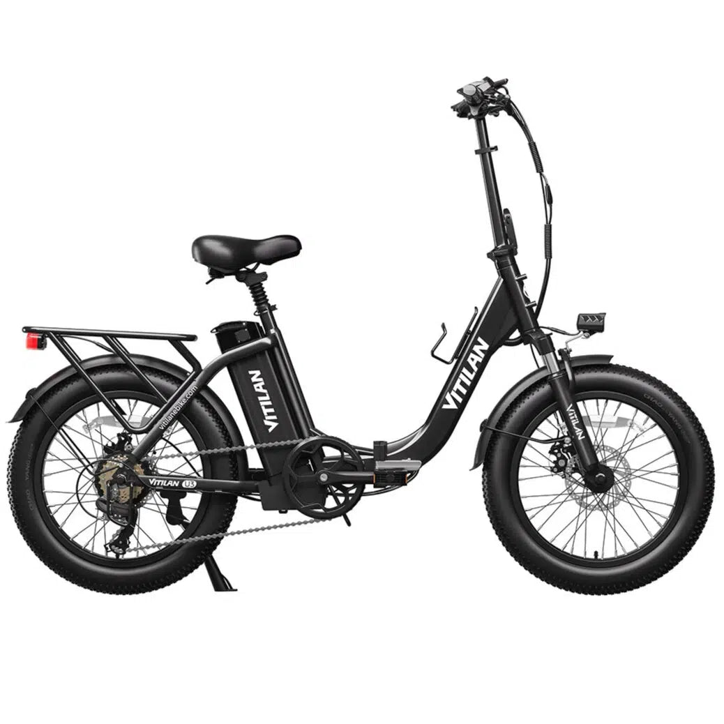 Vitilan U3 Full Suspension Foldable Fat Tire Electric Bike